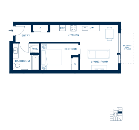 Shoresmith Apartments Urban G Floor Plan